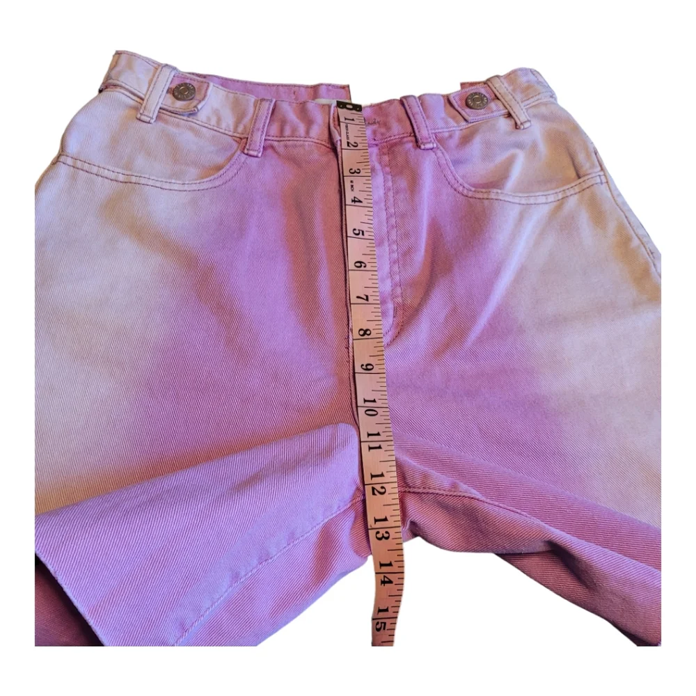 NEW Urban Outfitters BDG Longline Carpenter Purple Ombre Baggy Denim Shorts 27
